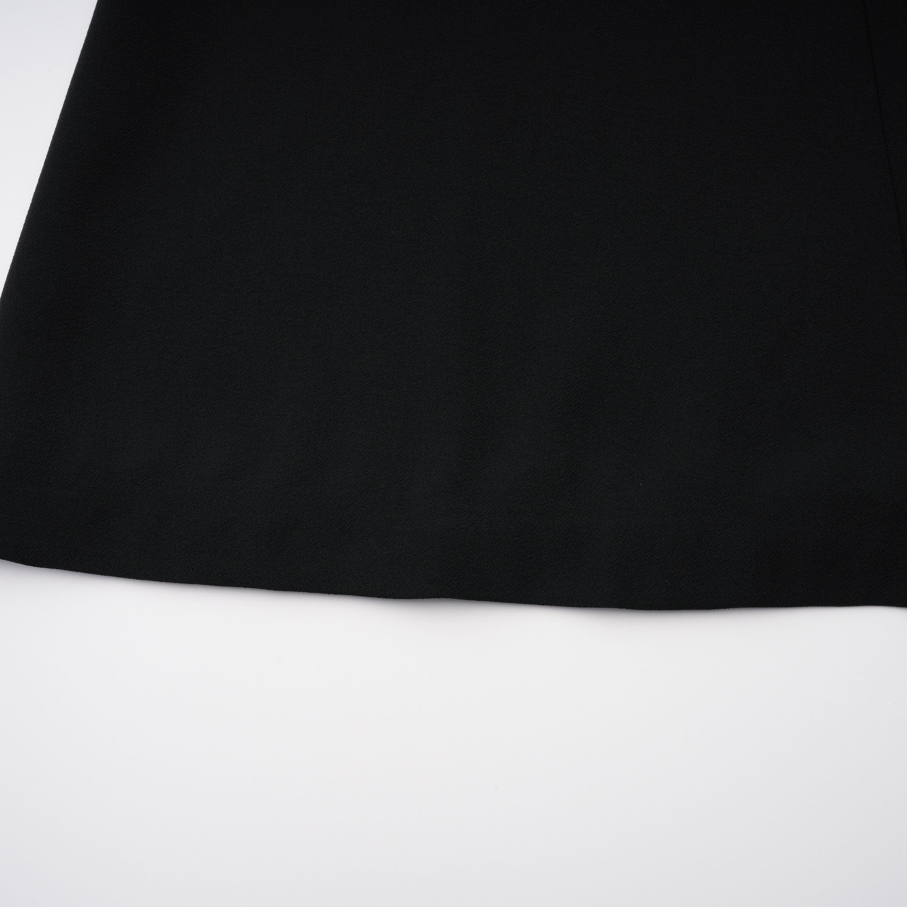 Oona Schwarz Verziertes Maxikleid mit ausgestelltem Rock