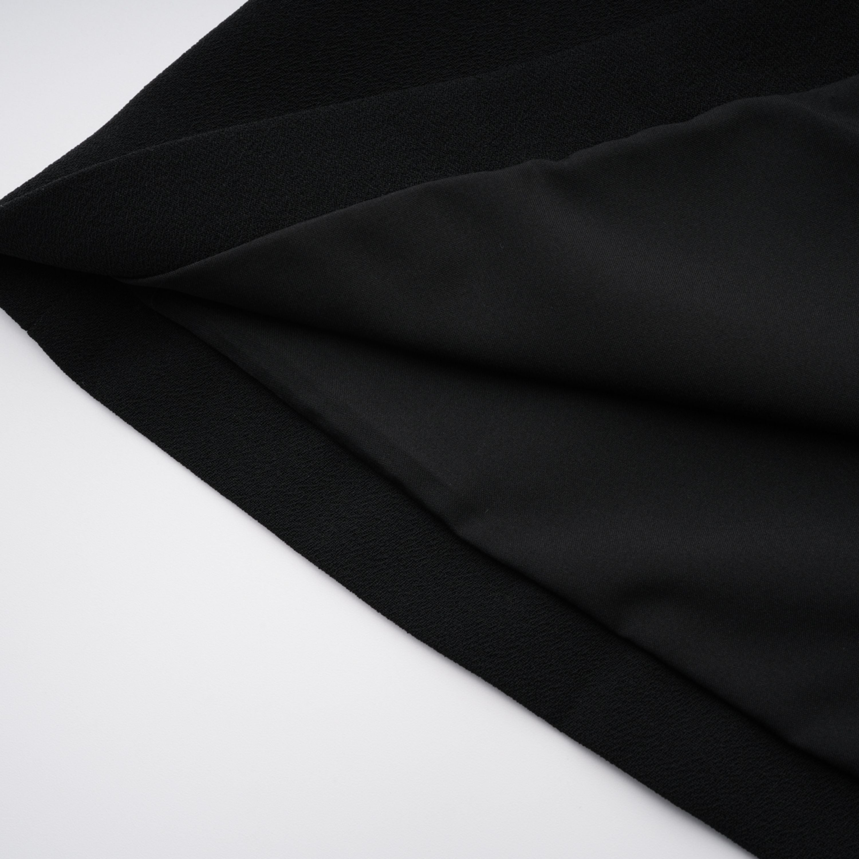 Oona Schwarz Verziertes Maxikleid mit ausgestelltem Rock