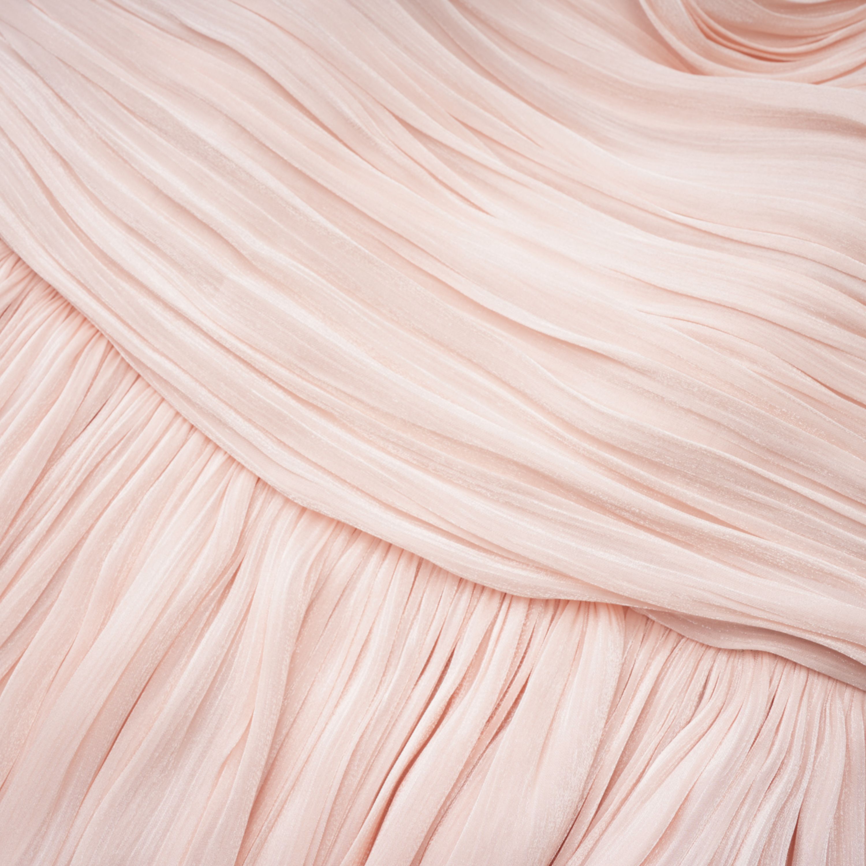 Bernice Pink Glänzendes Cape & Kleid Set