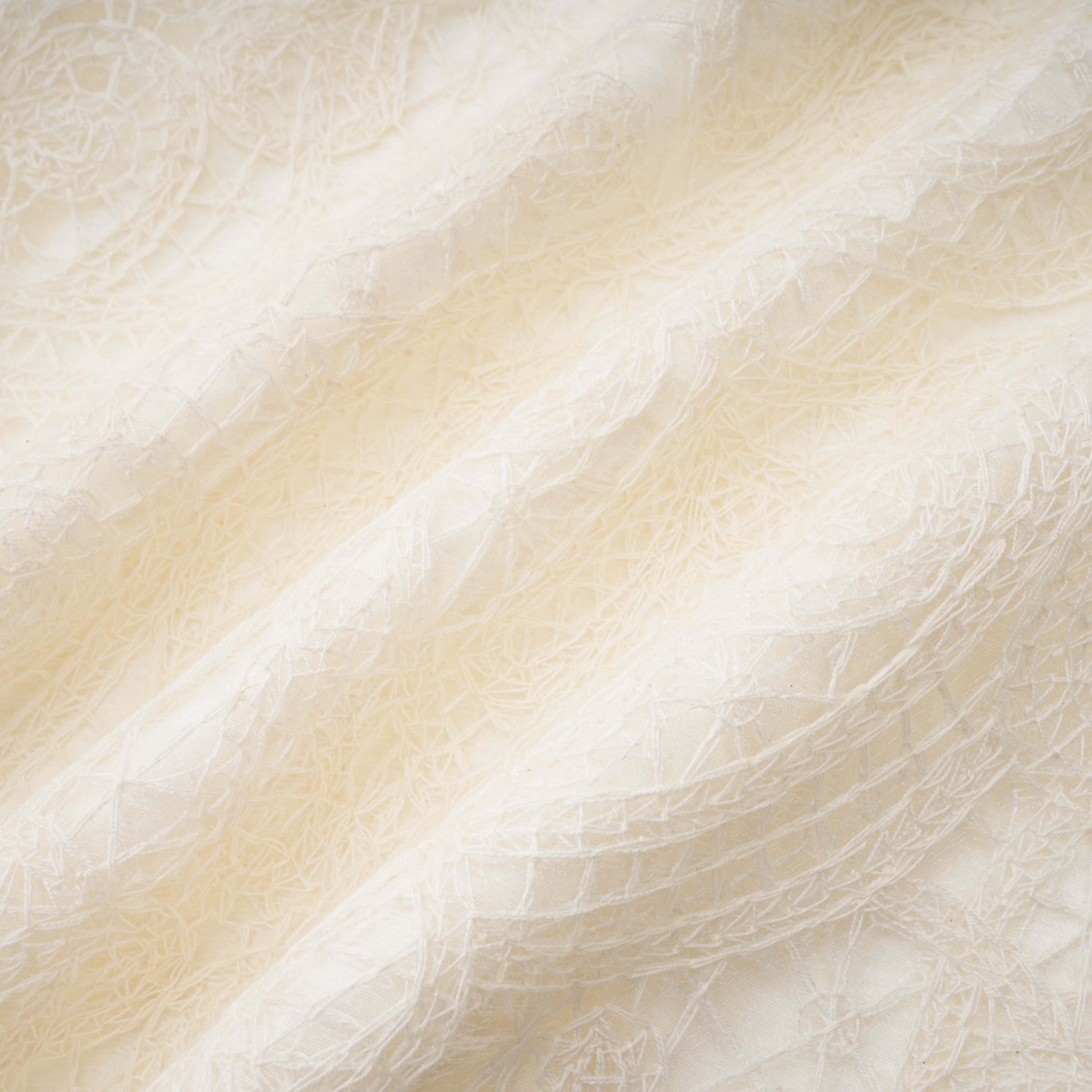 Weißes Spitzenblusen- und Rock-Set