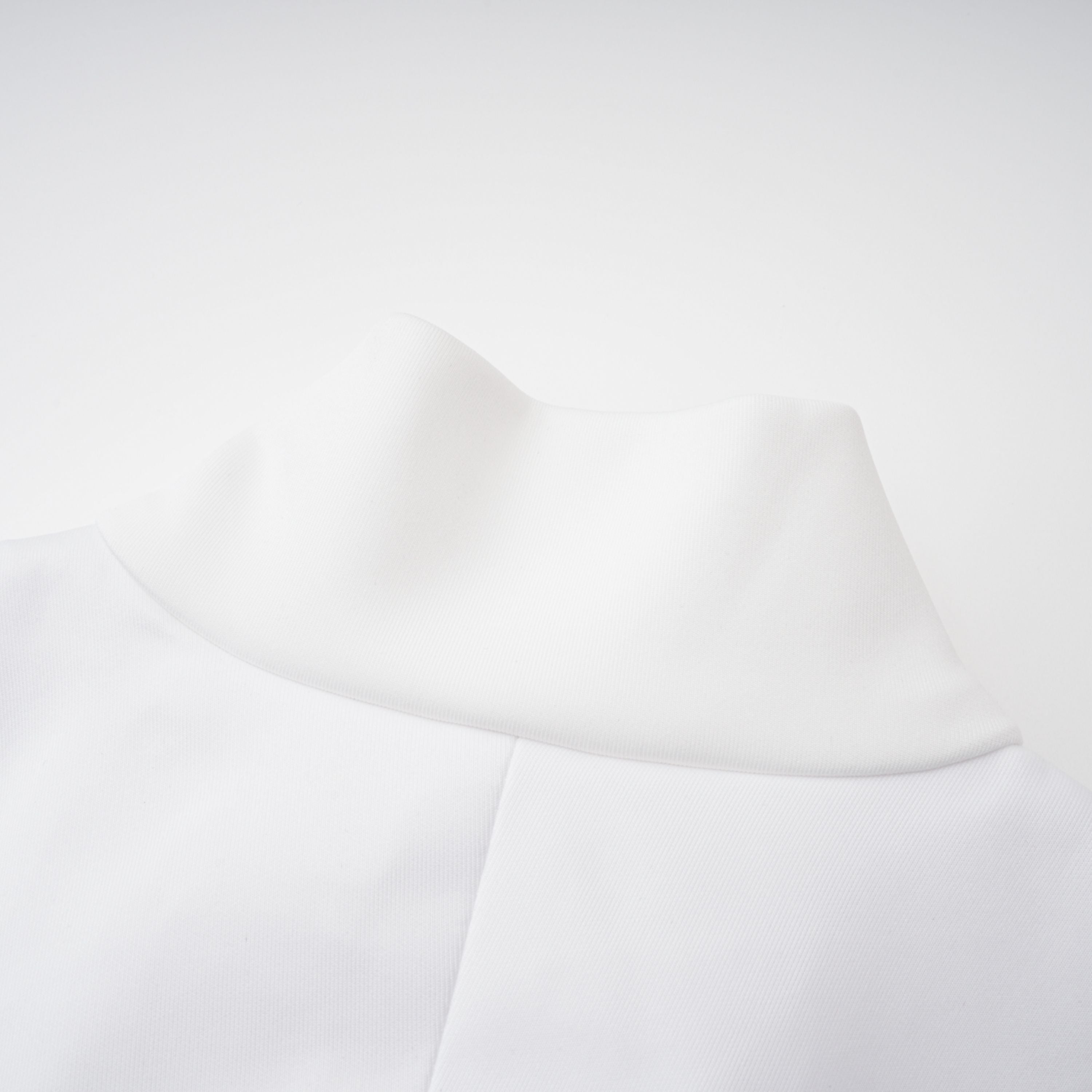 Felice Weißes strukturiertes Cape- und Korsettkleid-Set