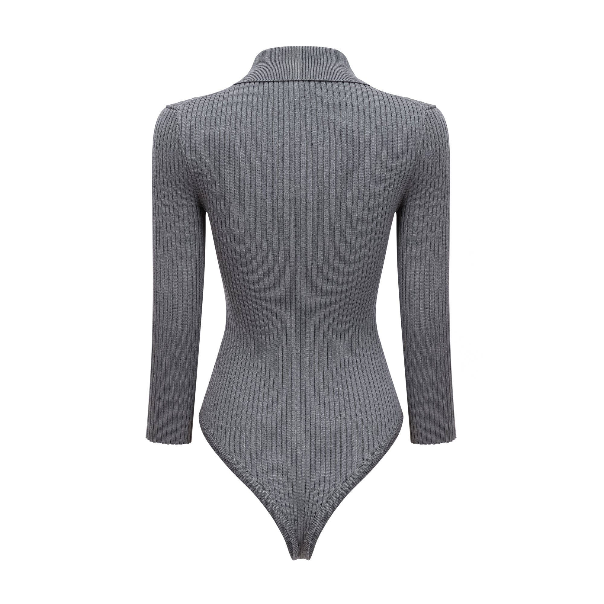Claire Grey geripptes Strick-Body- und Hosen-Set