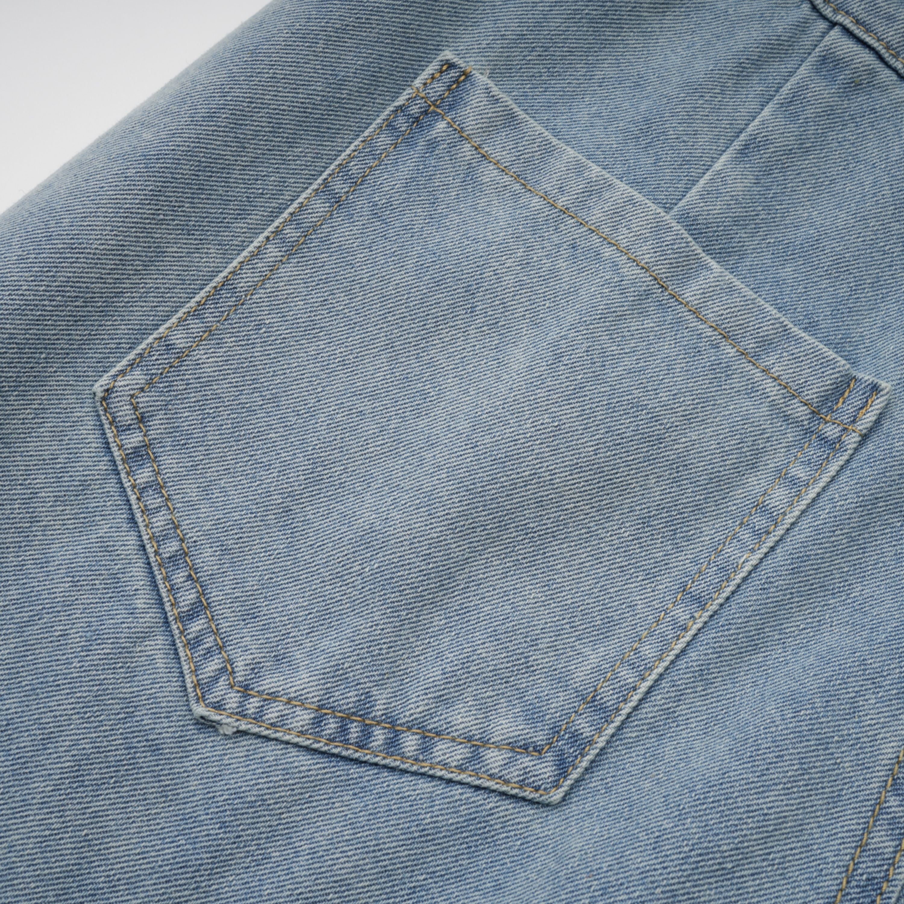 Marta Blauer Denim-Playsuit mit Verwaschen-Effekt