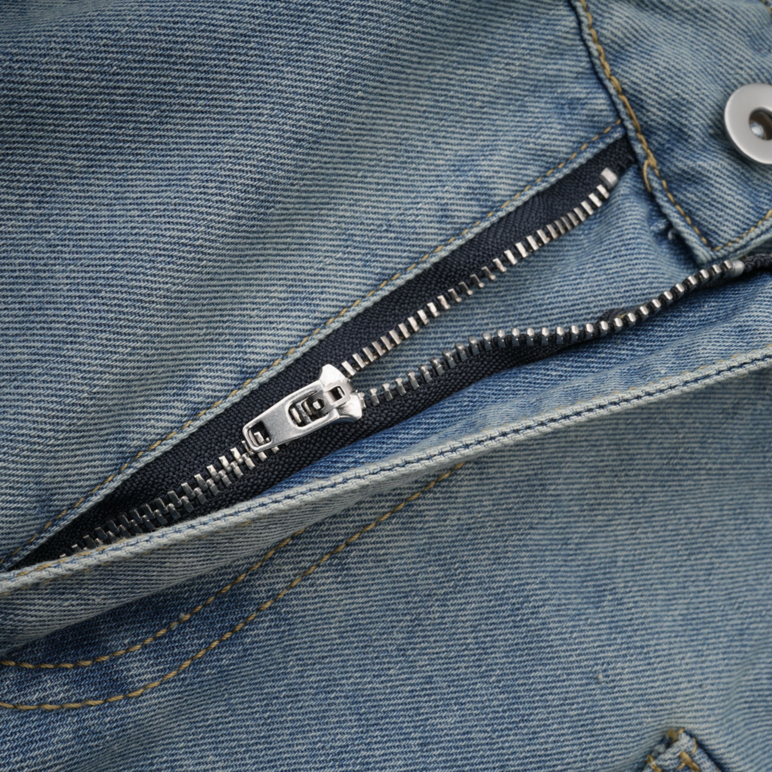 Marta Blauer Denim-Playsuit mit Verwaschen-Effekt