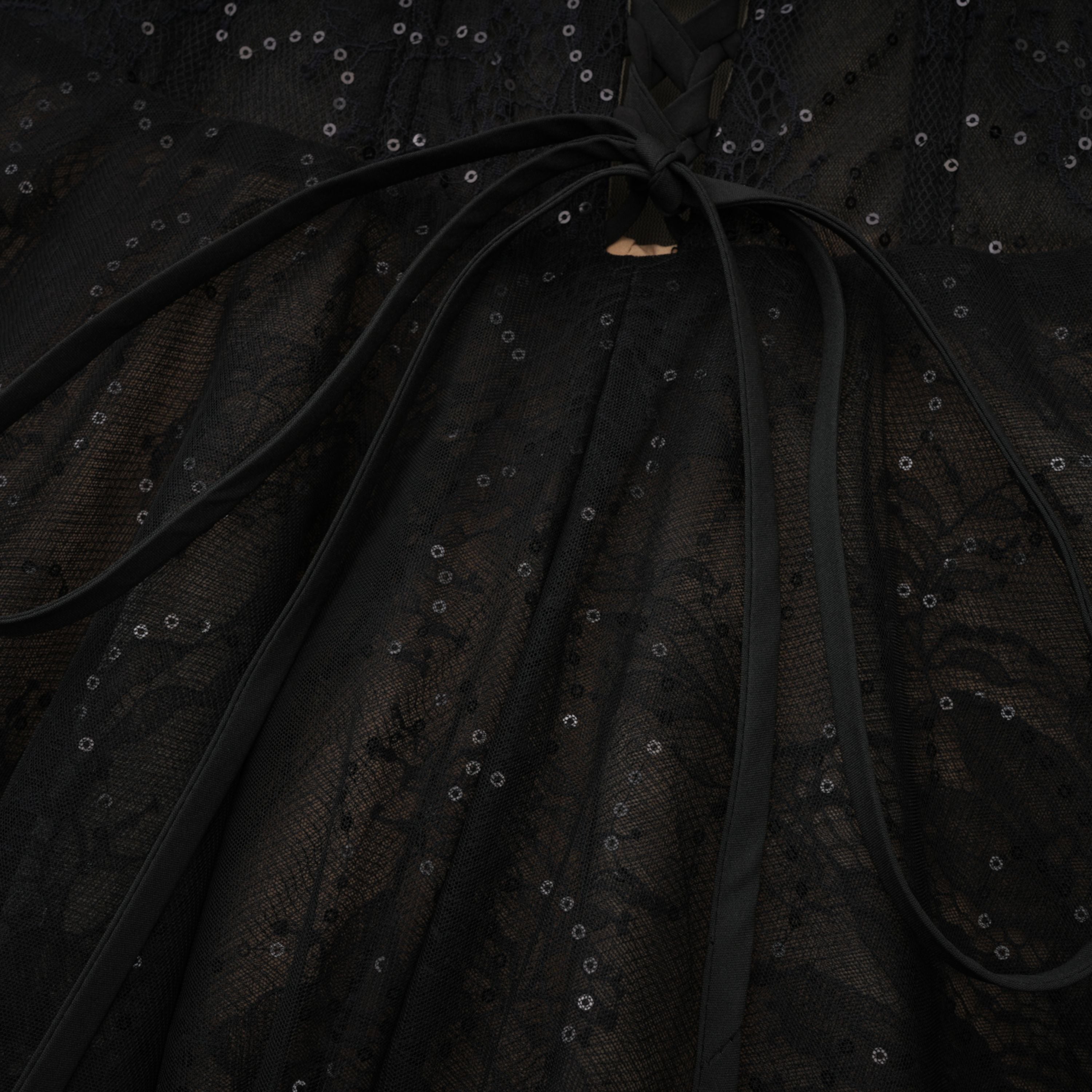 Celina Spitzenkorsett-Maxikleid