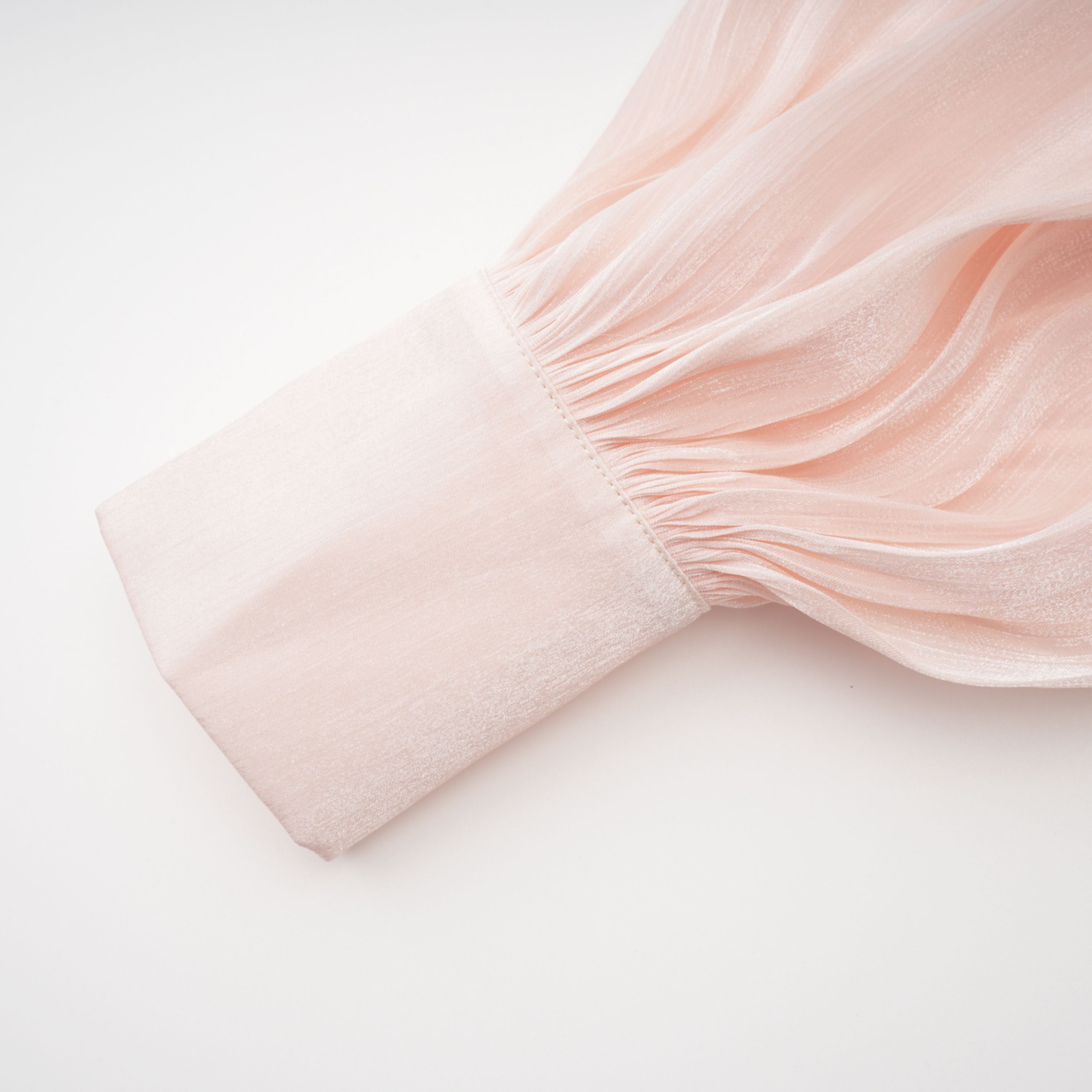 Bernice Pink Glänzendes Cape & Kleid Set