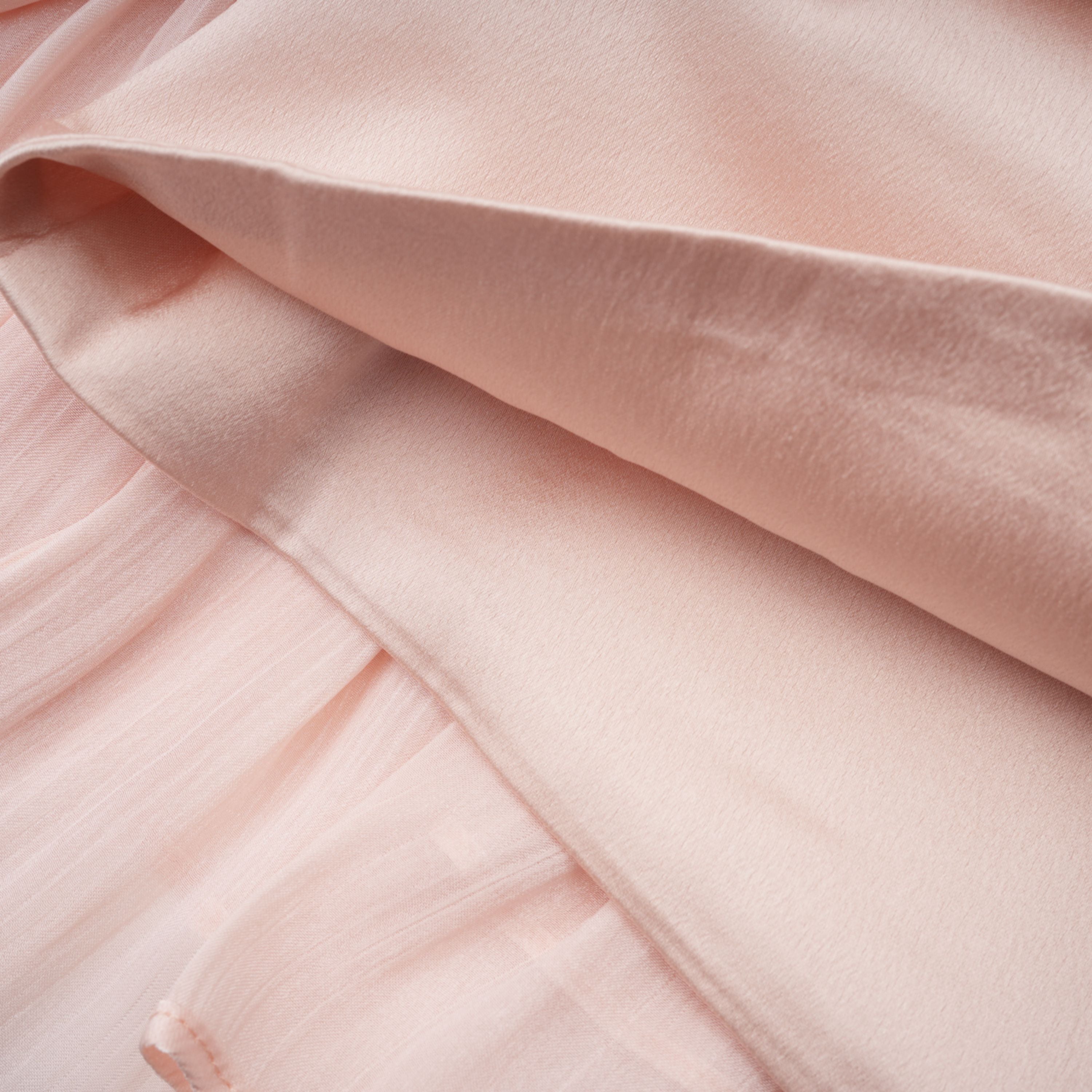 Bernice Pink Glänzendes Cape & Kleid Set