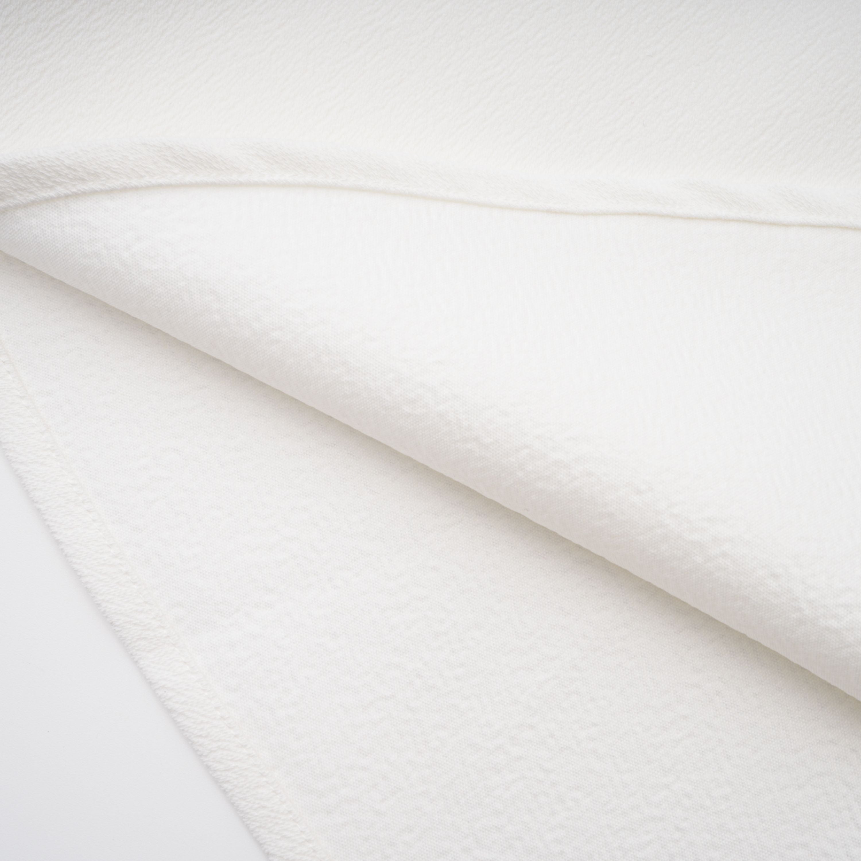 Liana Weißes asymmetrisches Midikleid mit ausgestelltem Rock