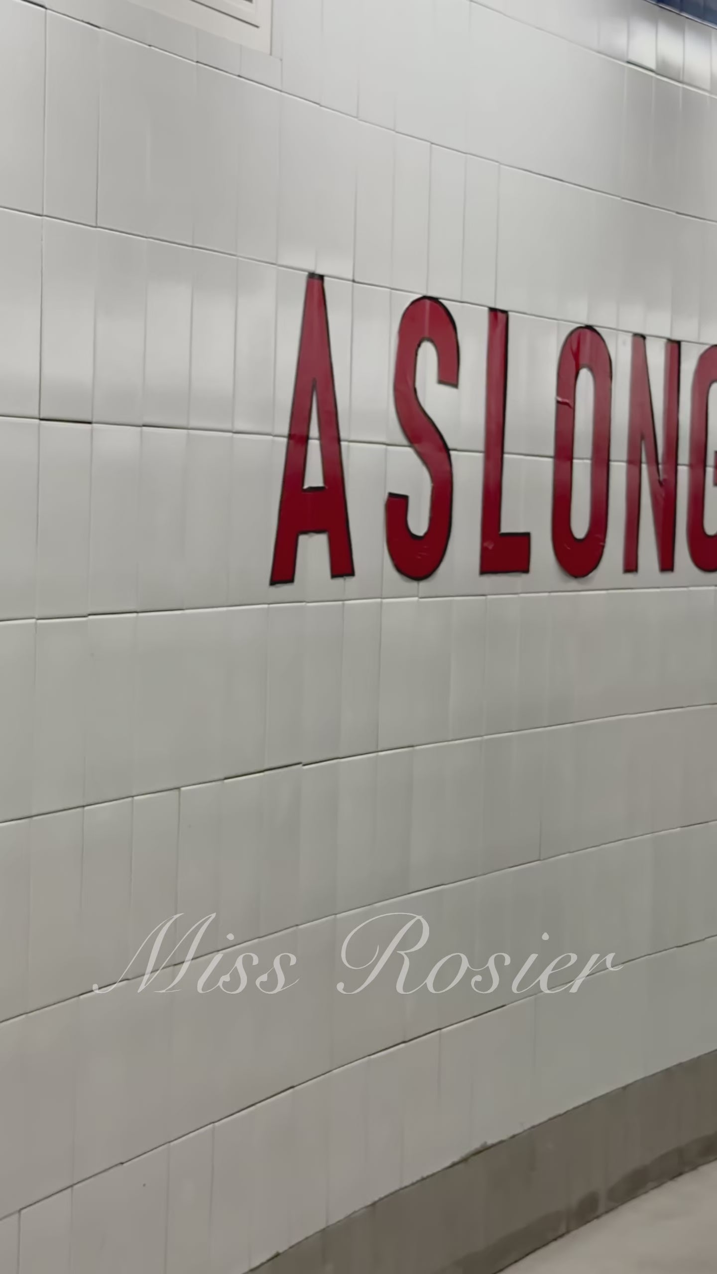 Schwarzes, langes Kleid mit hohem Schlitz und Stehkragen